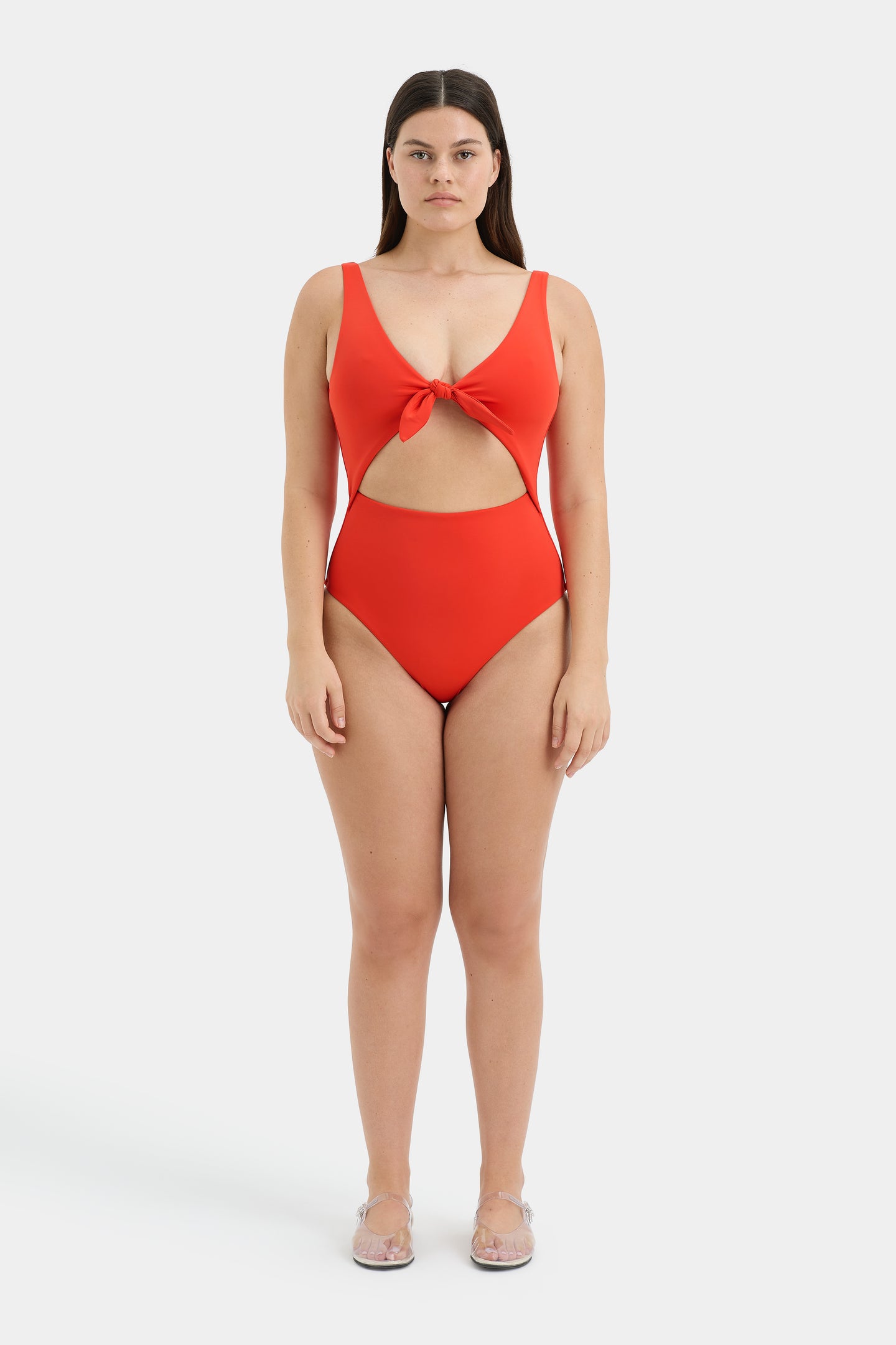 SIR the label Clarita Tie One Piece TANGERINE