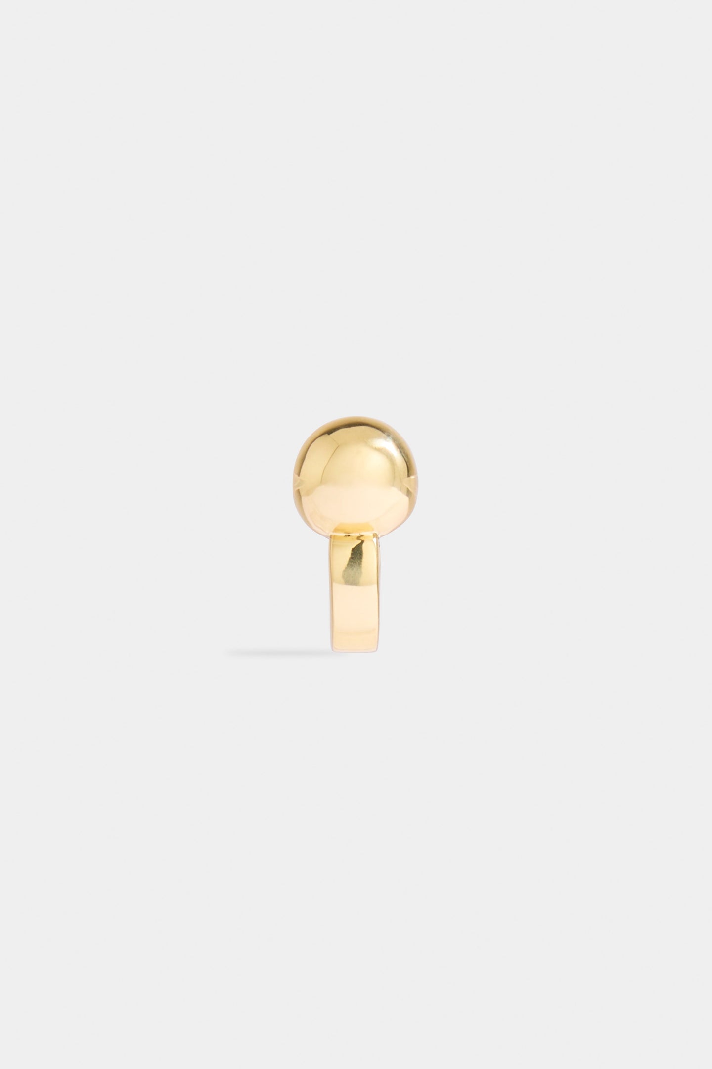 SIR the label Cielo Sphere Hoop Earring GOLD