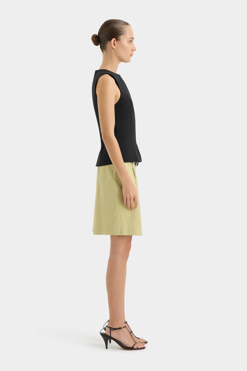 SIR the label Montecito Tailored Short KHAKI