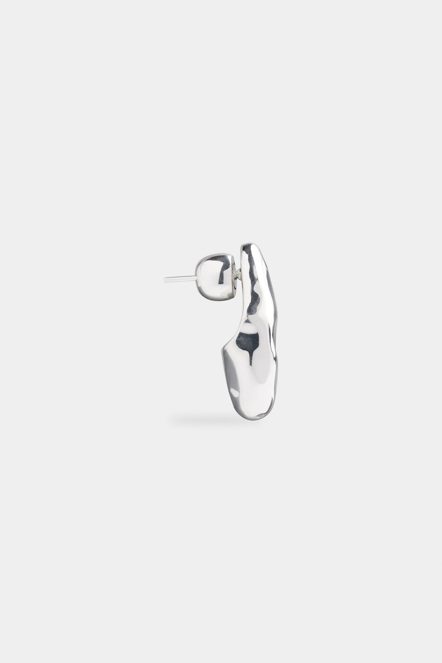 SIR the label South Abstract Stud SILVER