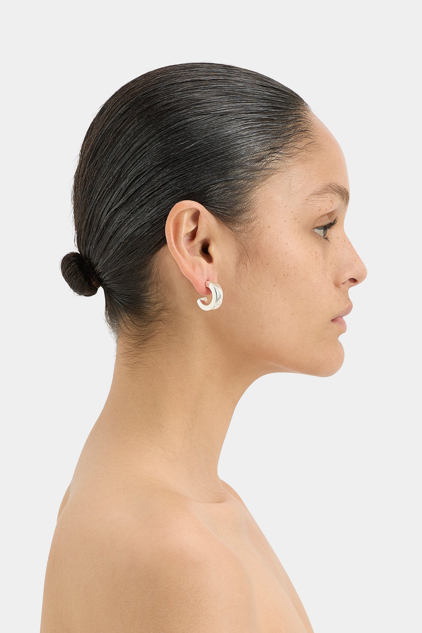 SIR the label Cielo Hoop Earring SILVER