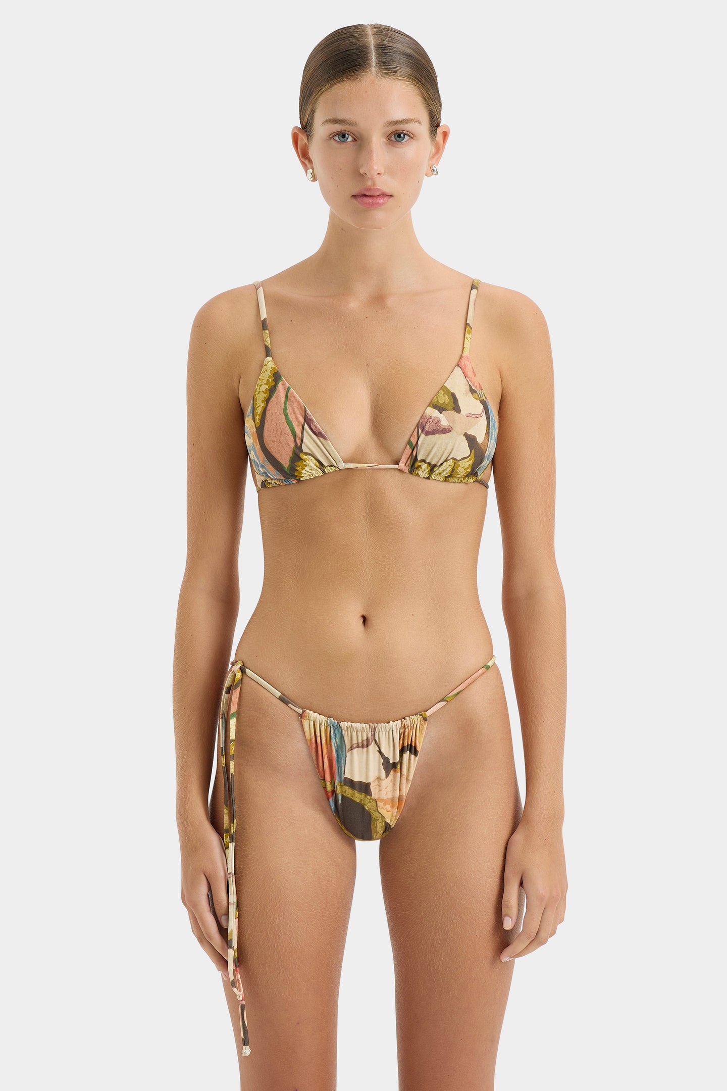 SIR the label Rowe String Brief SANDERLING FLORAL