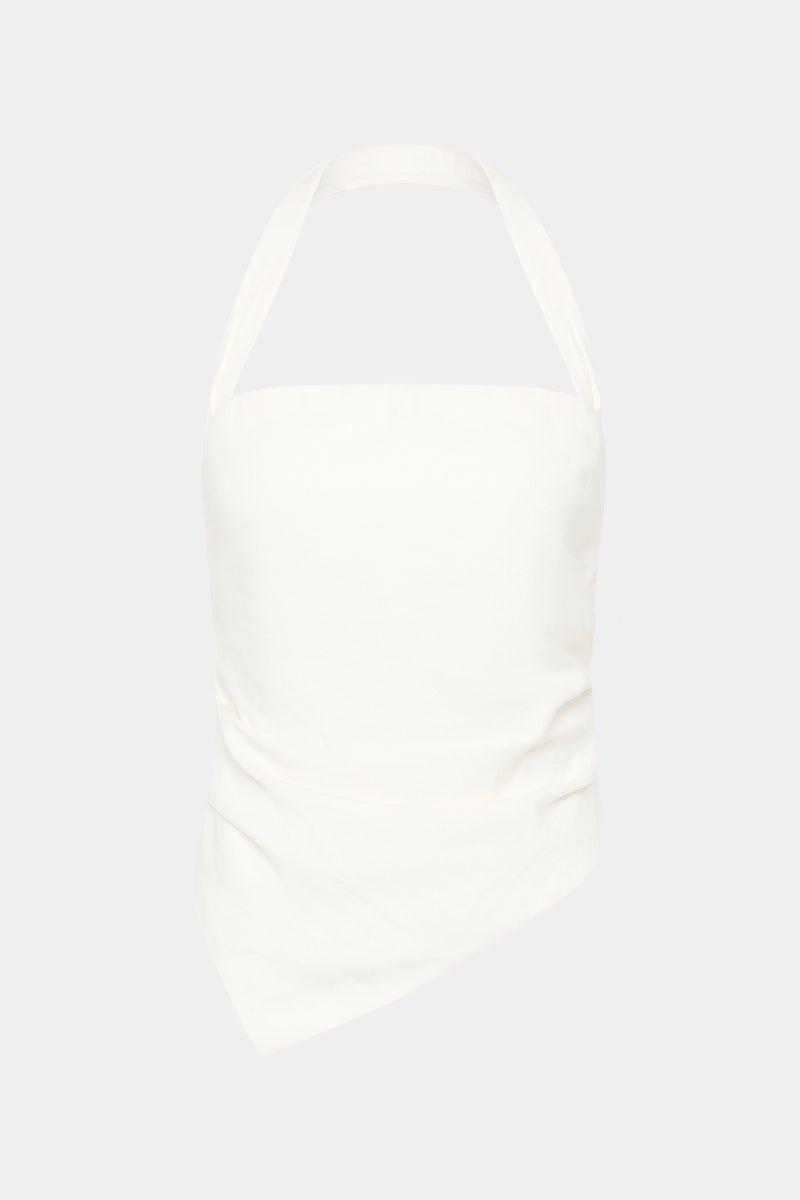 SIR the label Dorian Halter Top IVORY