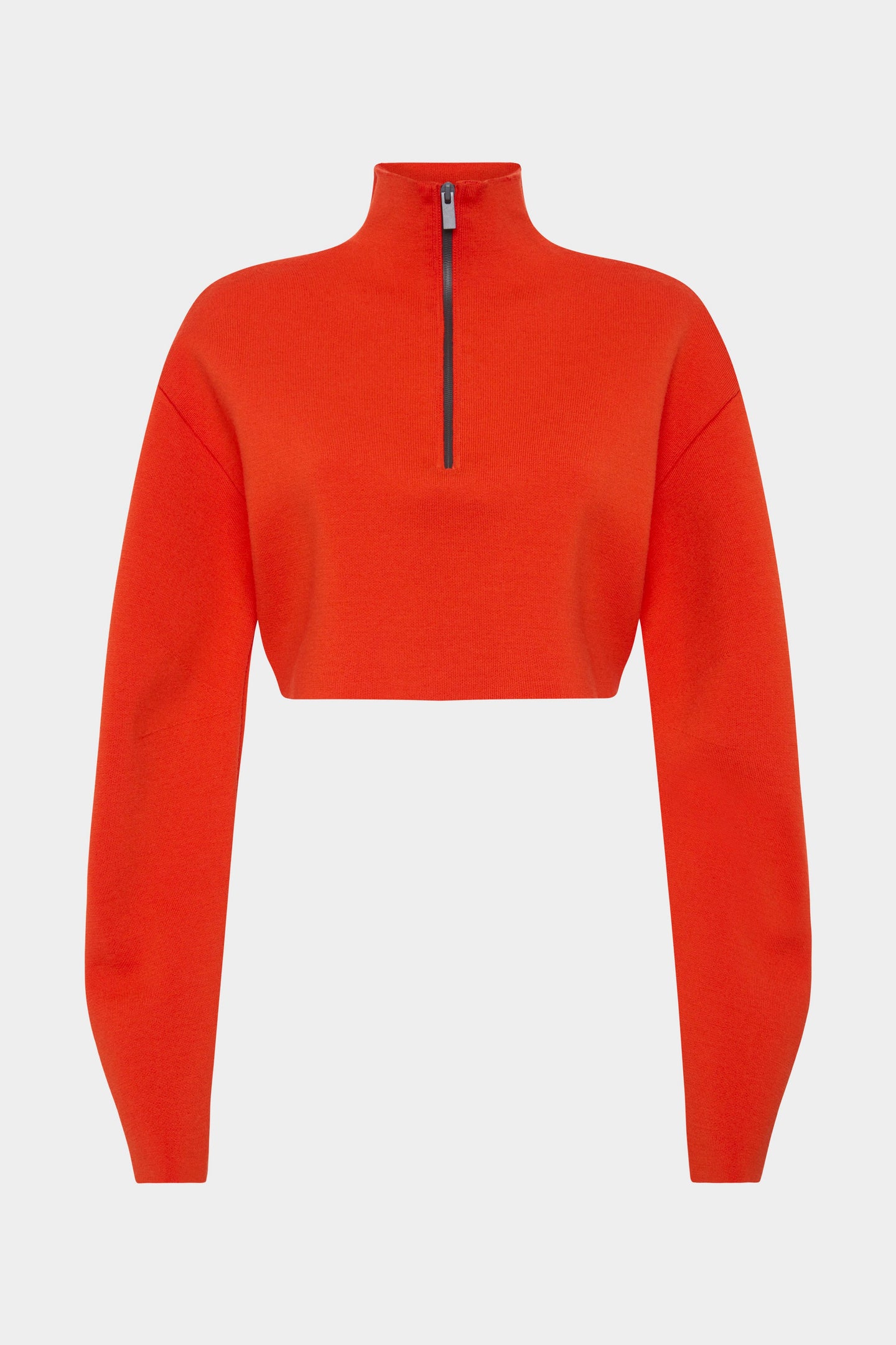 SIR the label Playback Zip Sweater TANGERINE