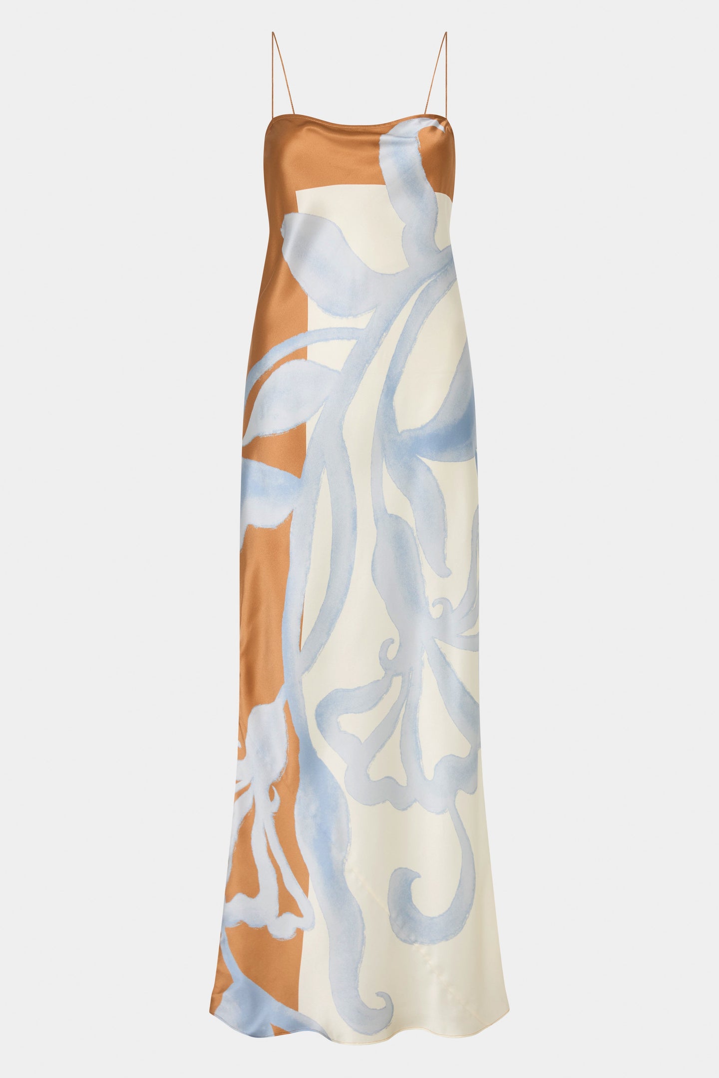 SIR the label Sorrento Slip Dress SCIARPA PRINT