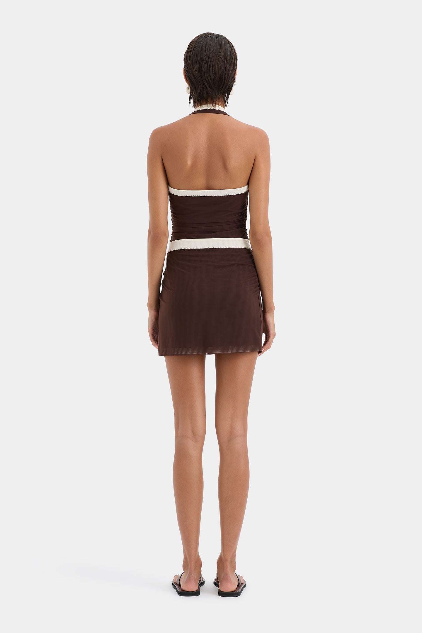 SIR the label Jacques Mini Dress Chocolate