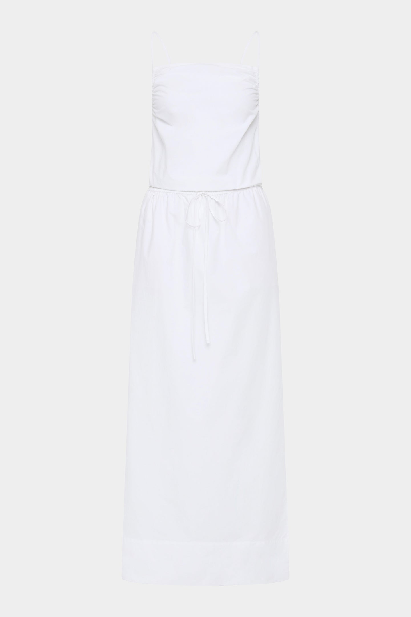 SIR the label Zaria Tie Midi Dress Ivory