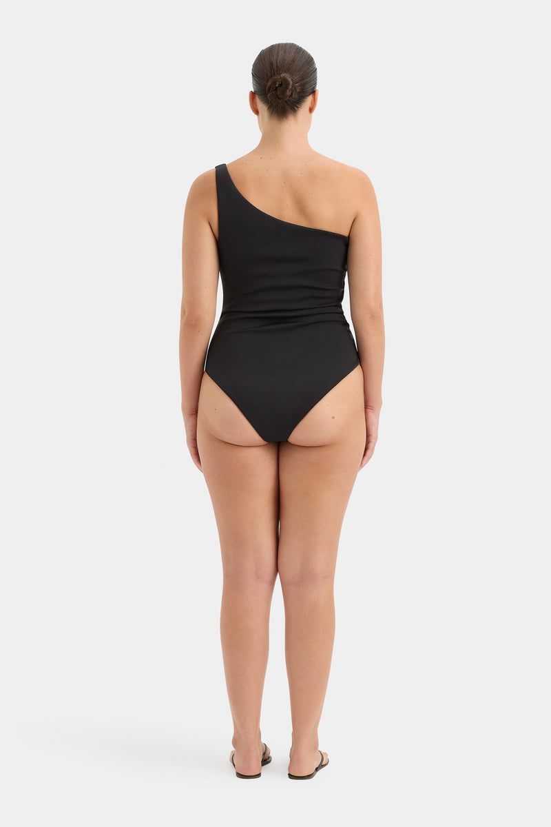 SIR the label Hendry One Shoulder One Piece BLACK