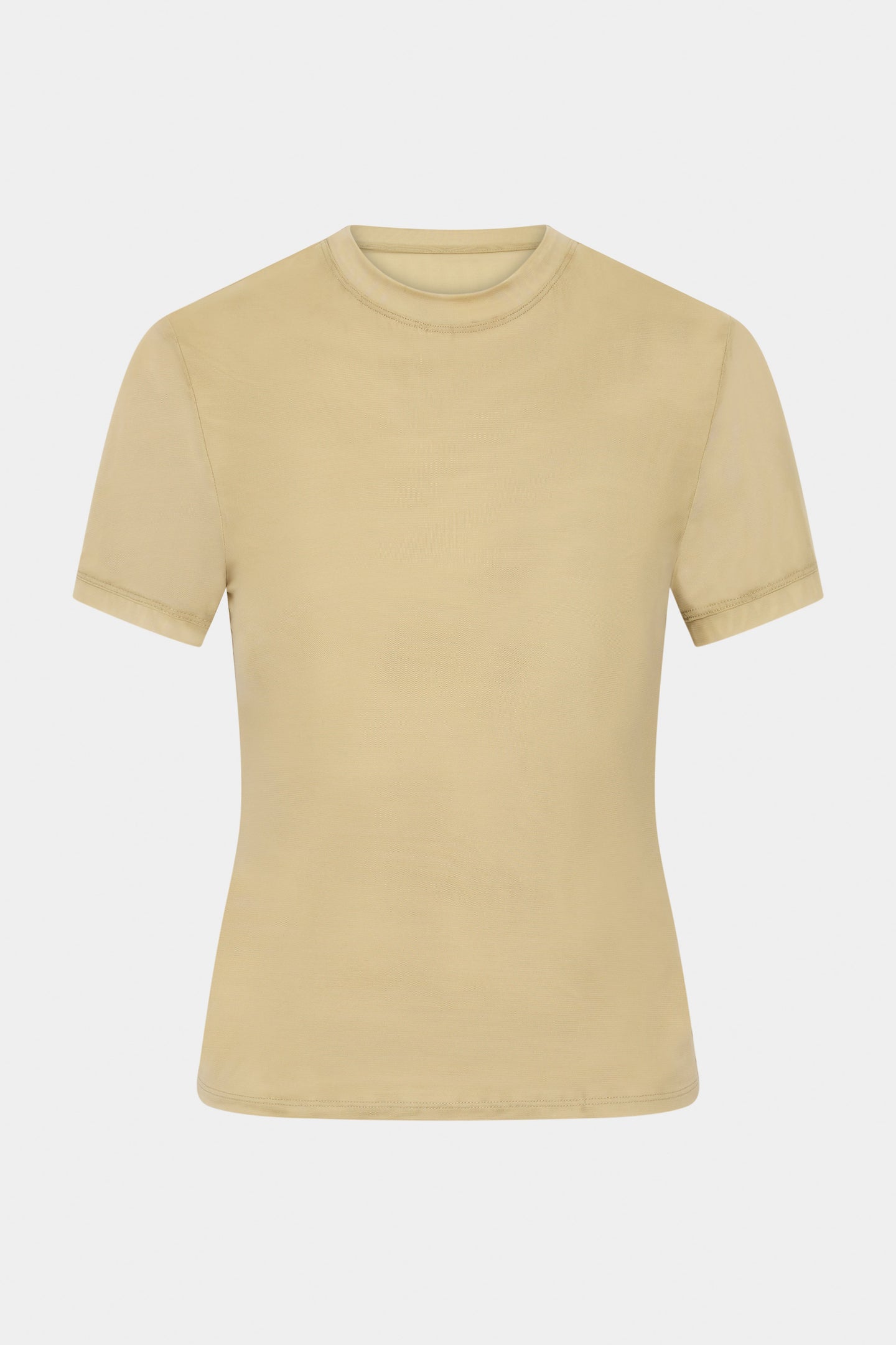 SIR the label Jacques Mesh Fitted Tee OLIVE