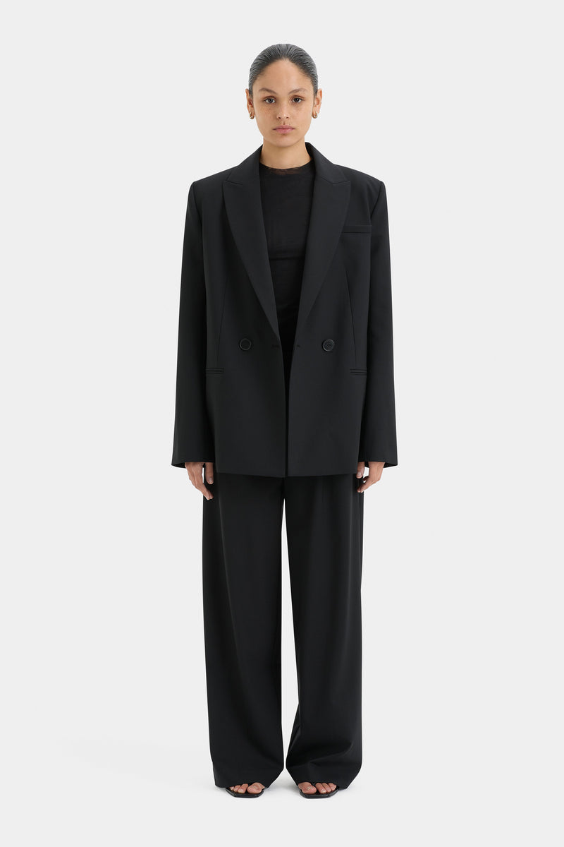 SIR the label Leonardo Tailored Trouser BLACK