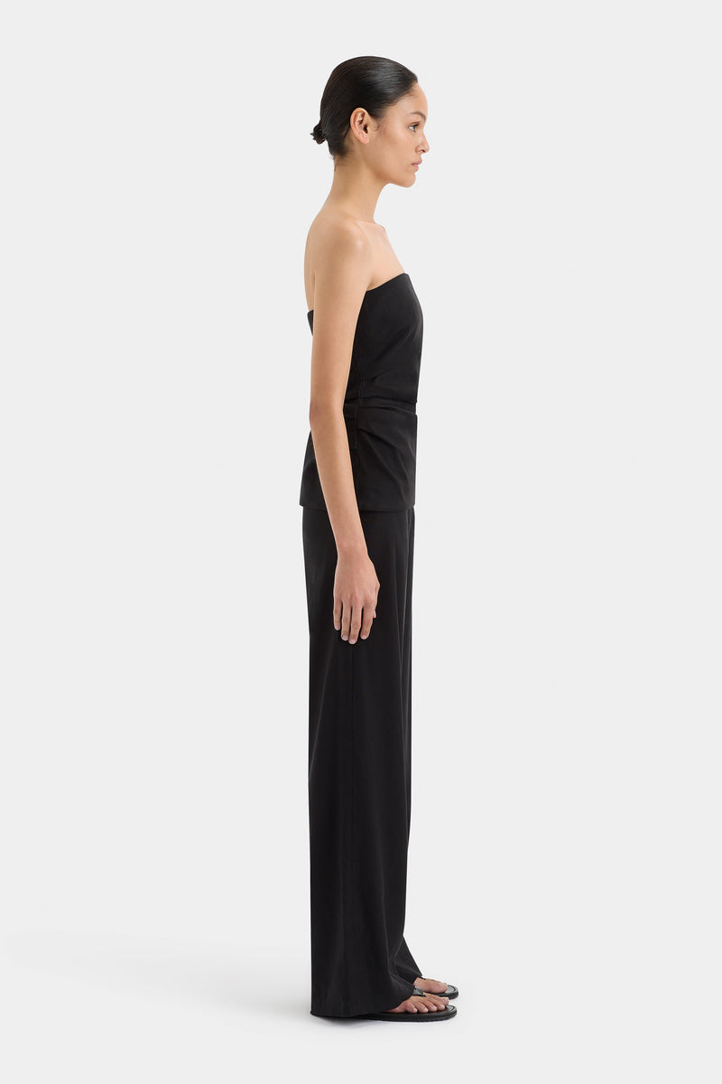 SIR the label Dorian Wide Leg Pant BLACK