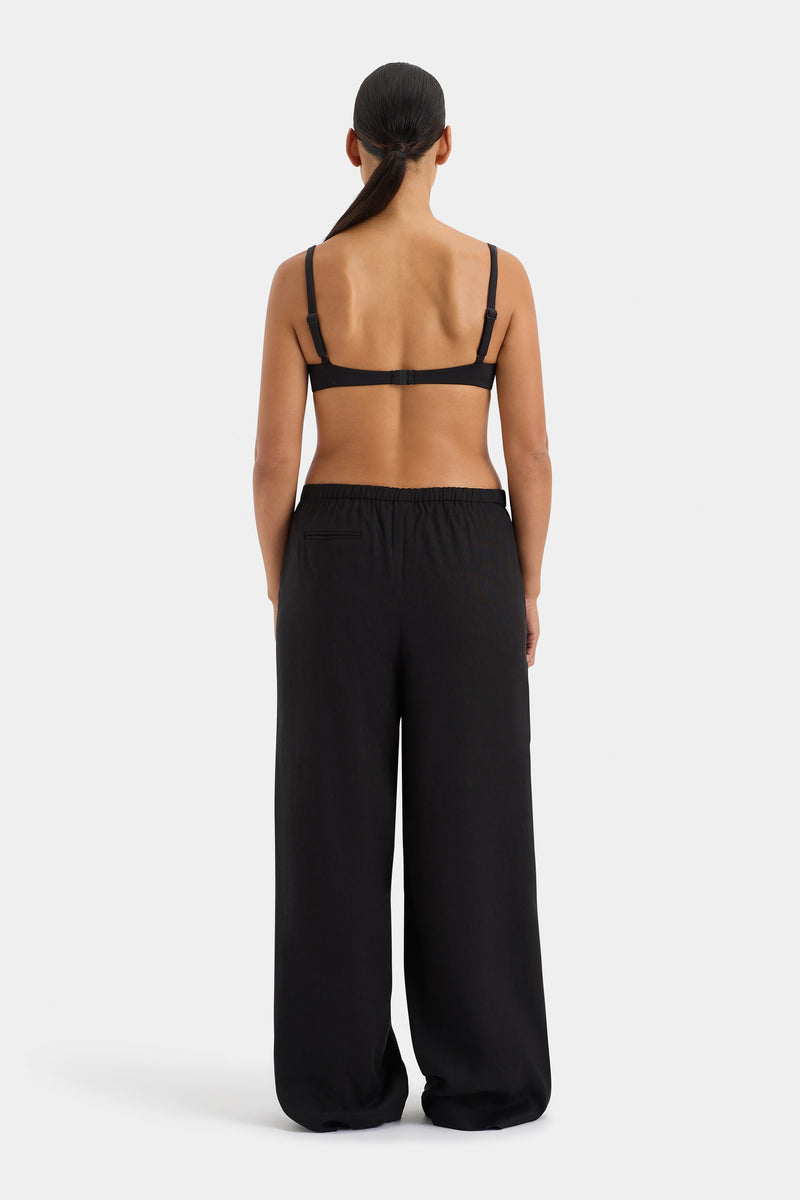 SIR the label Dorian Wide Leg Pant BLACK