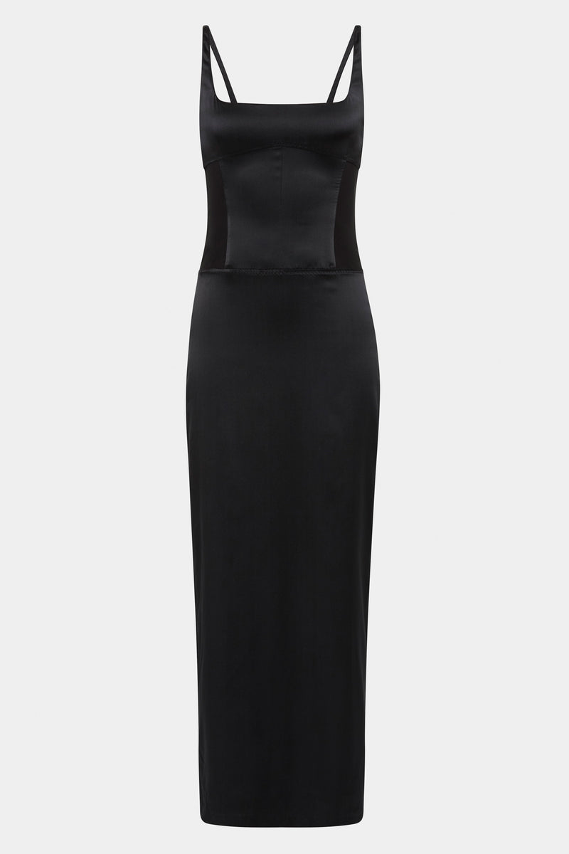 SIR the label Sonora Evening Midi Dress BLACK