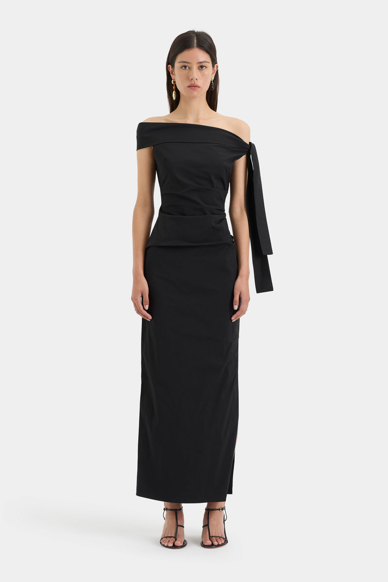 SIR the label Dahlia Gown BLACK