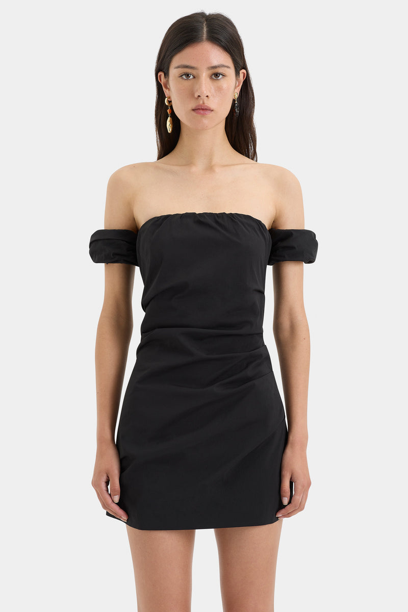 Carmen Draped Mini Dress