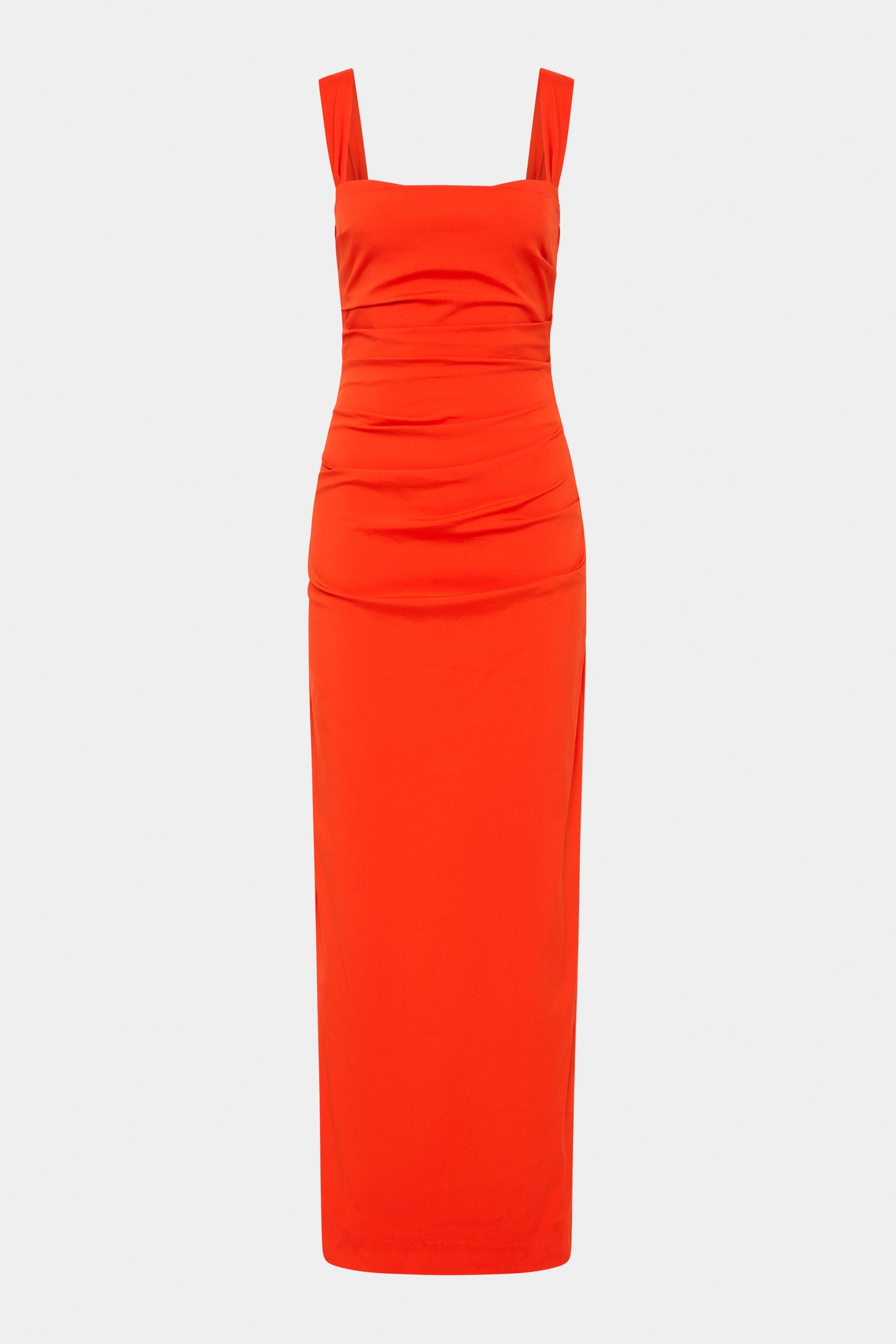 SIR the label Dahlia Balconette Gown TANGERINE