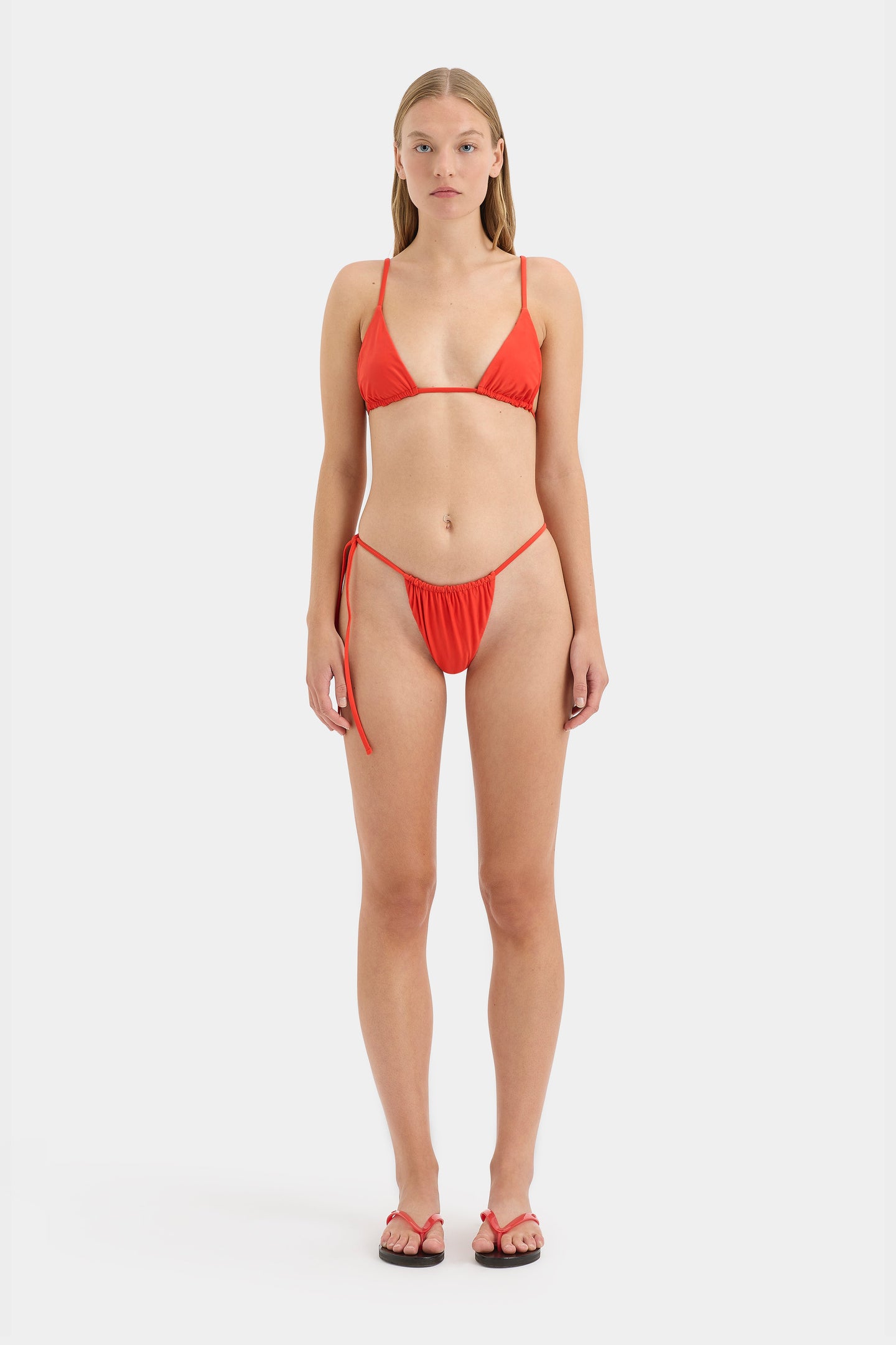 SIR the label Clarita String Brief TANGERINE