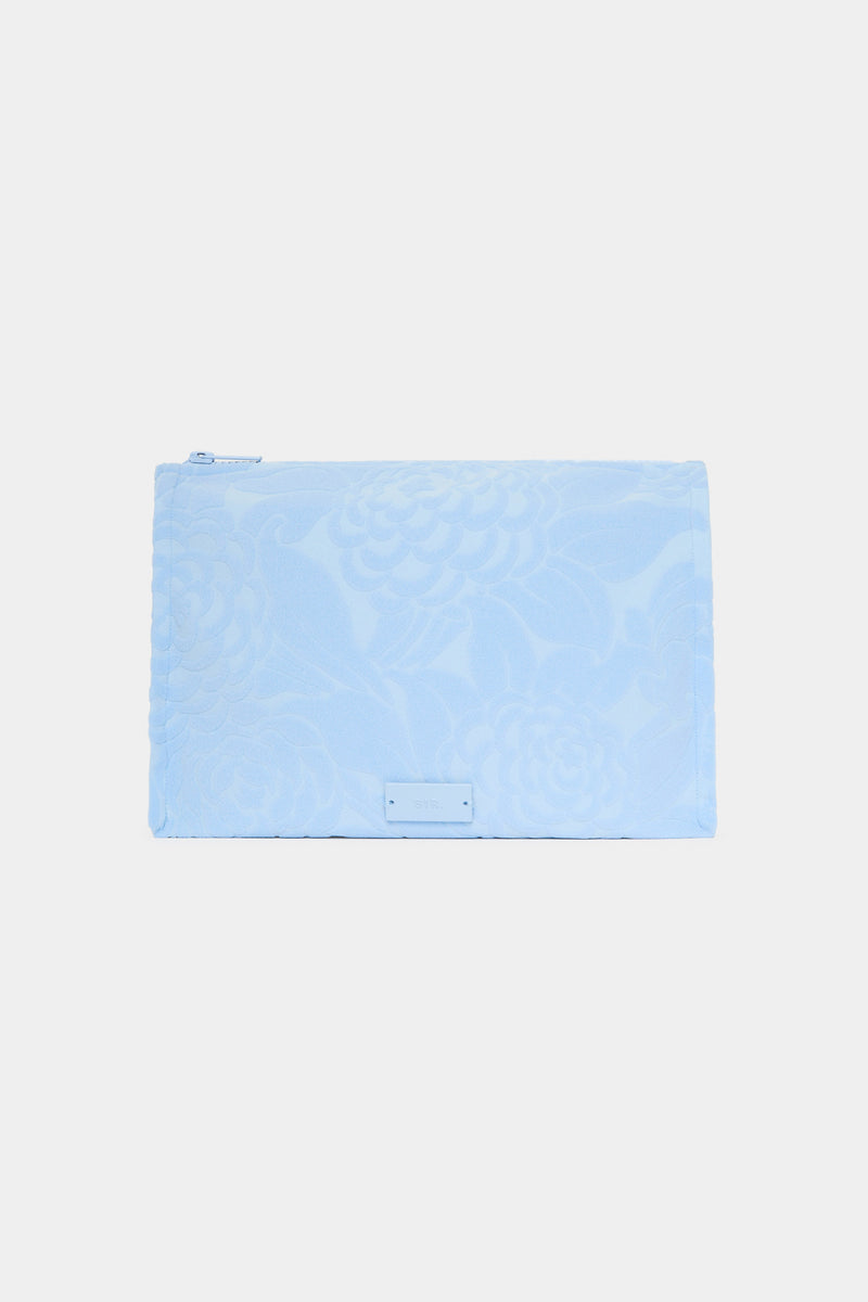 SIR the label Dawn Pouch BLUE TERRY