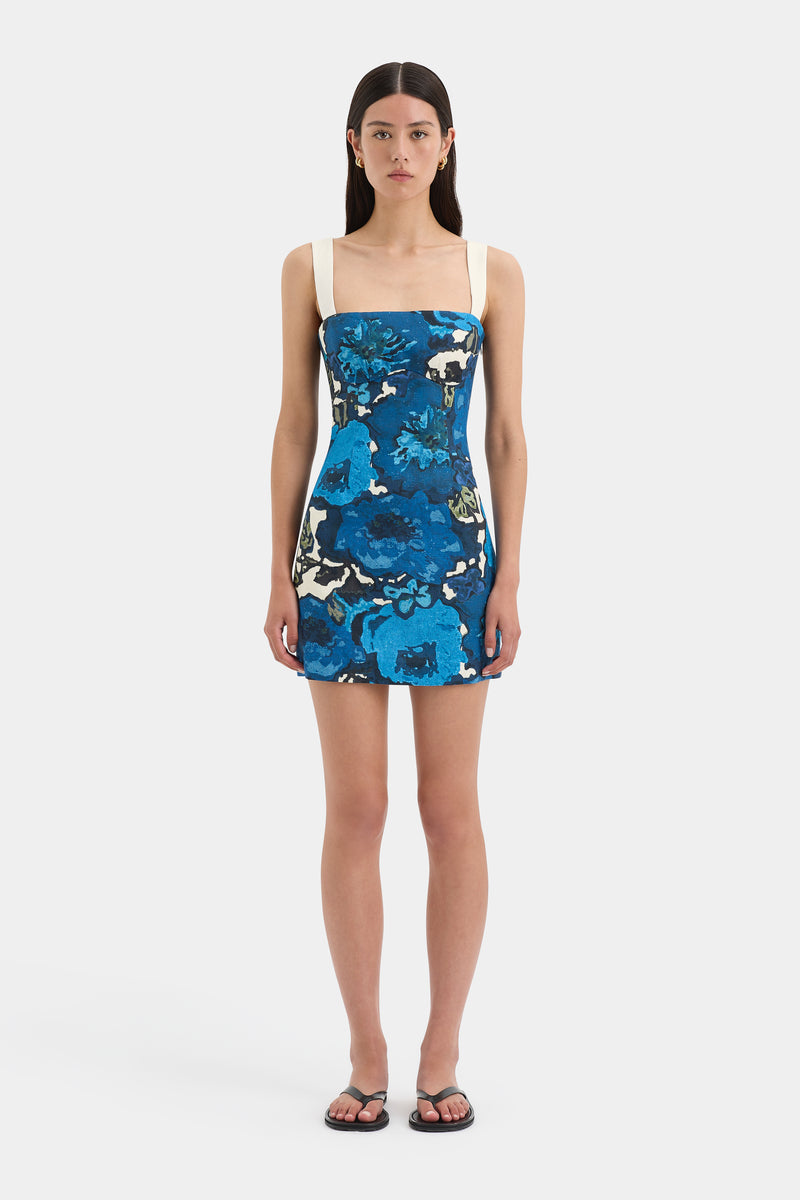 SIR the label Camellia Mini Dress Flora Print