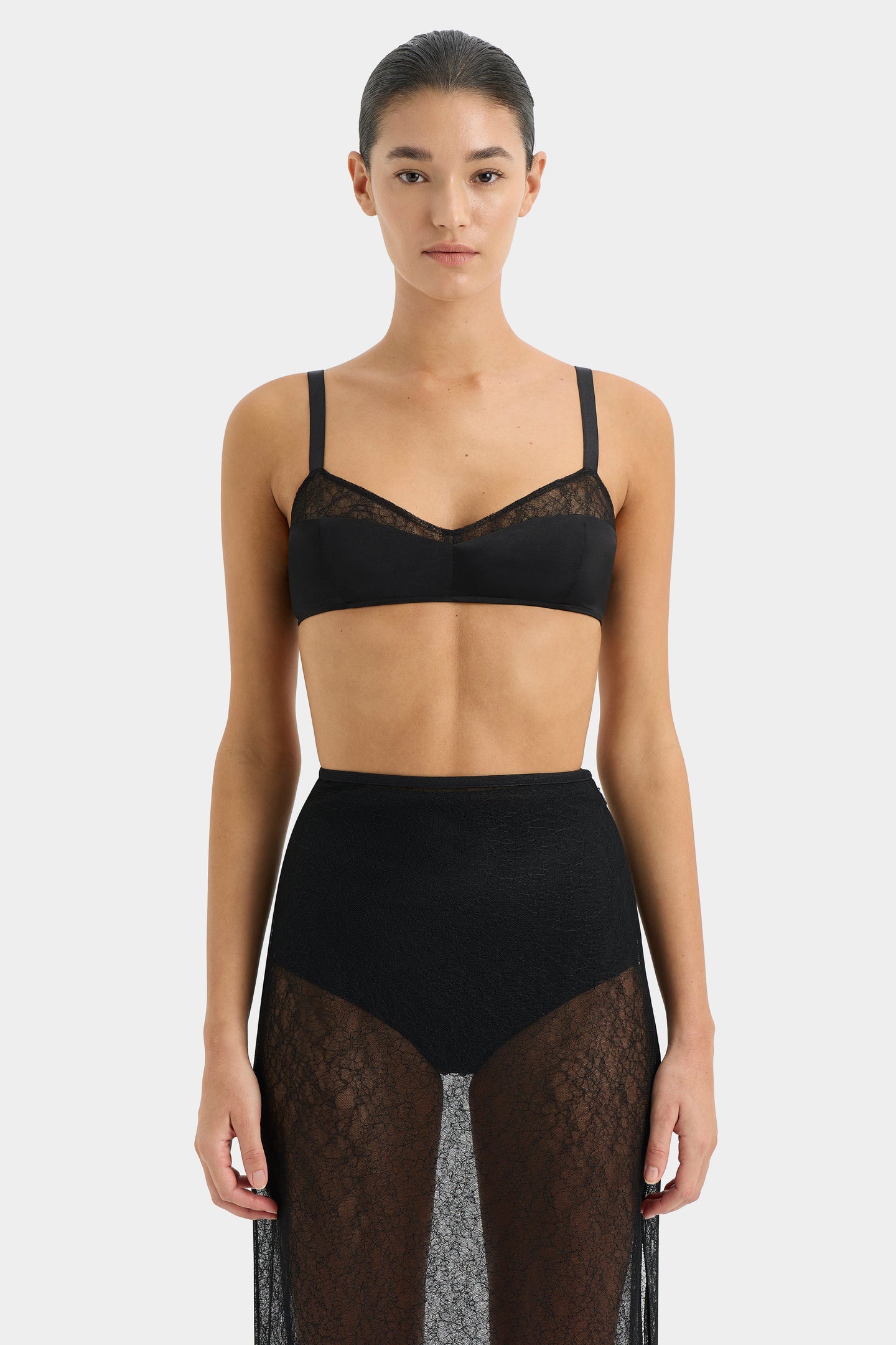 SIR the label Dunya Bralette BLACK