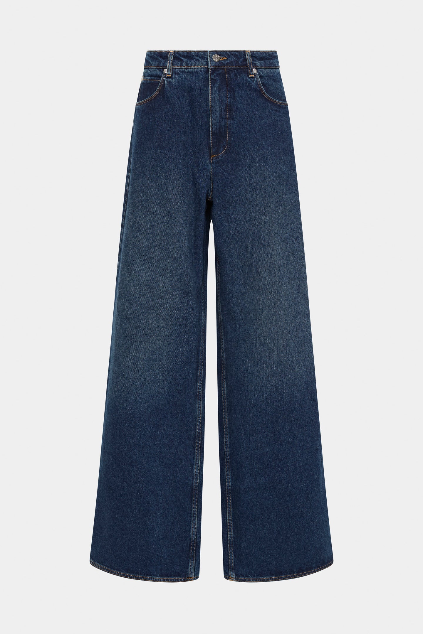 SIR the label Stella Wide Leg Jean WASHED INDIGO