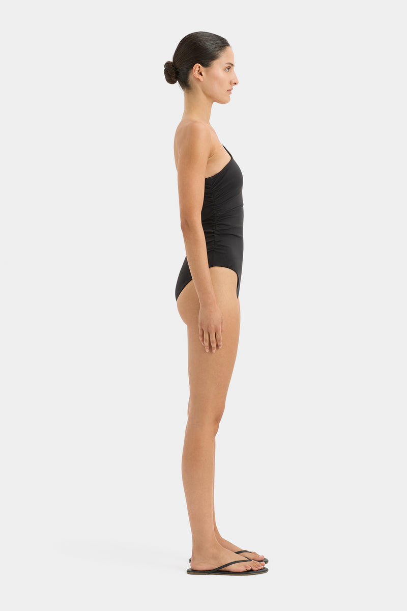 SIR the label Hendry One Shoulder One Piece BLACK