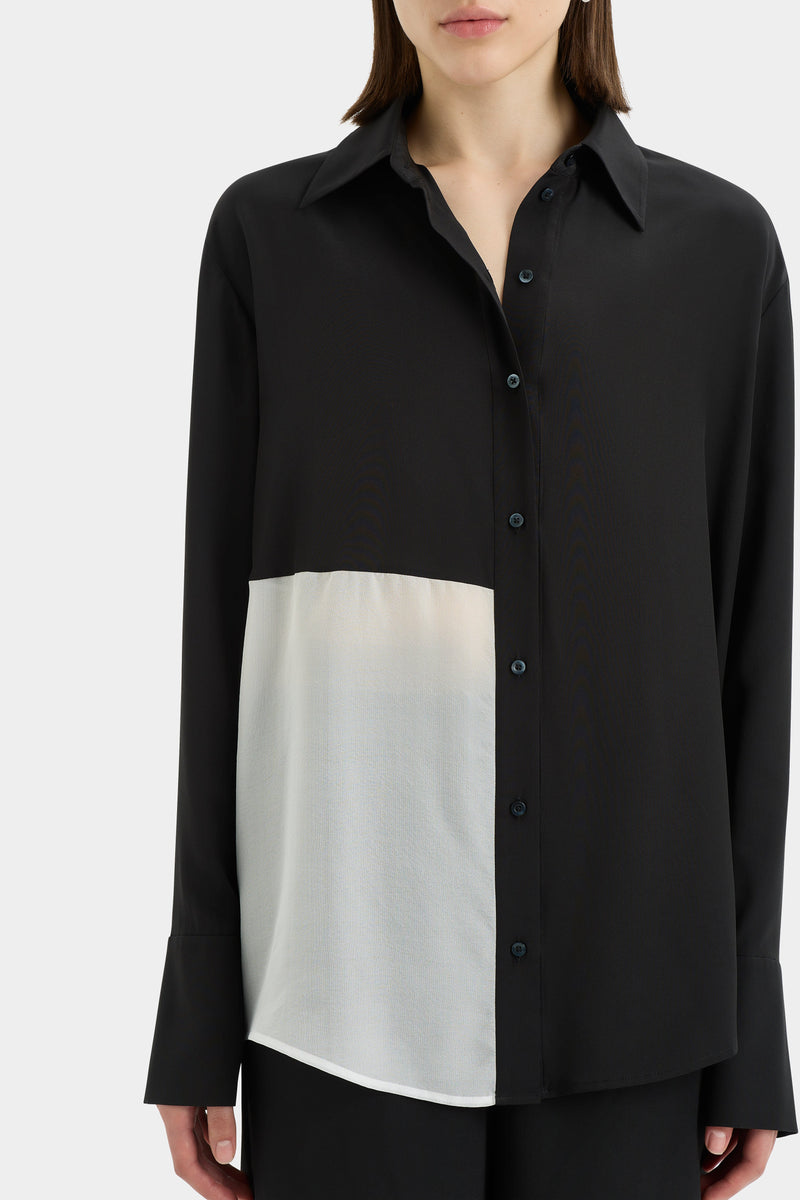 SIR the label Adrienne Shirt MONOCROME