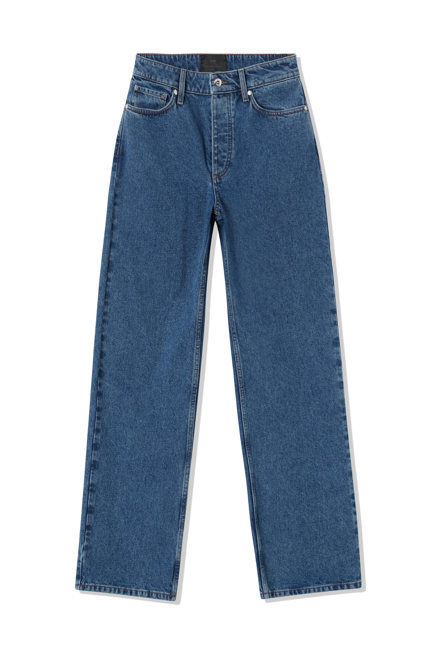 SIR the label Classic Straight Leg Jean LIGHT INDIGO