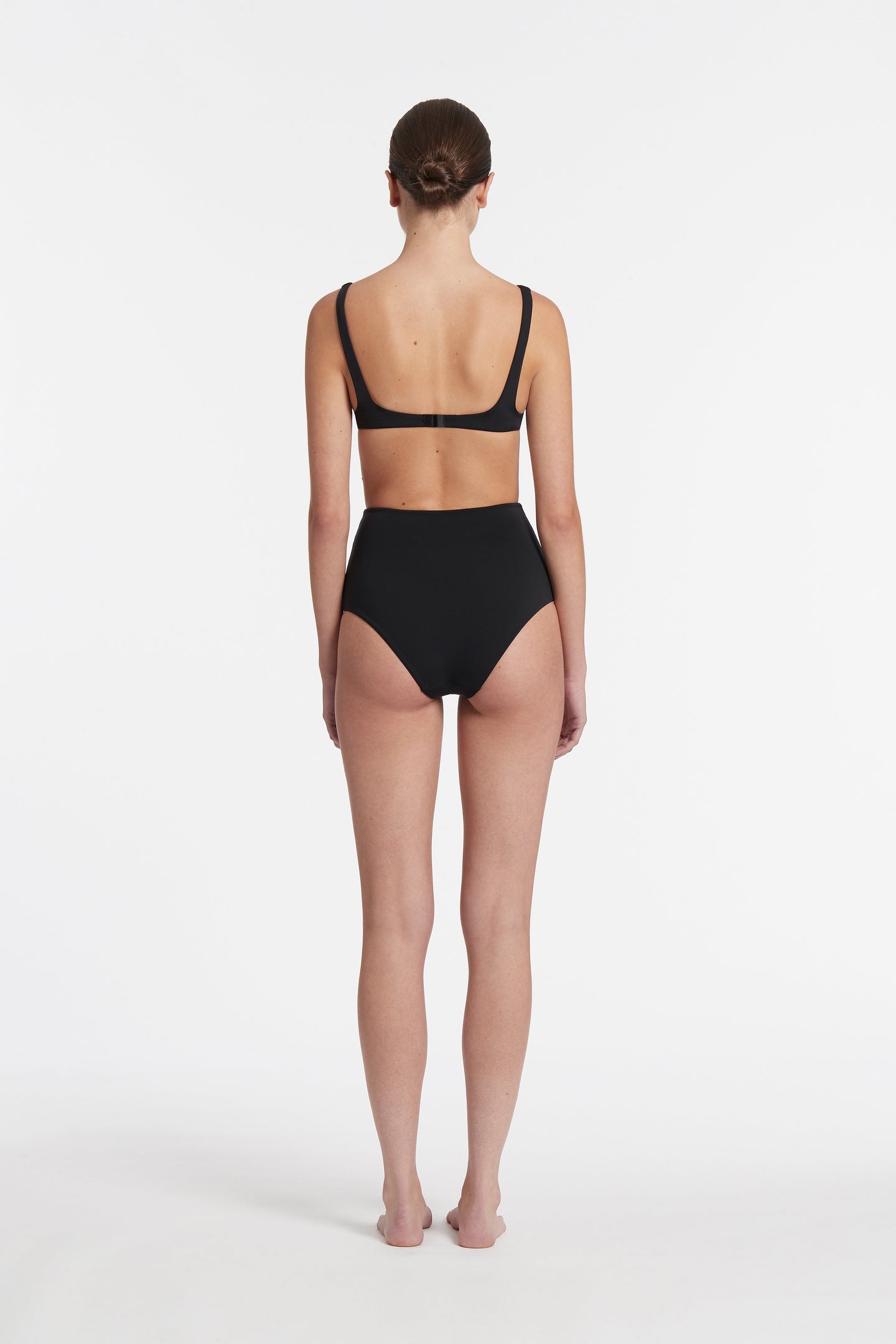 SIR the label High Waisted Leg Brief BLACK